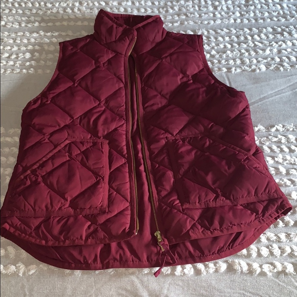 Jcrew Zip up Vest